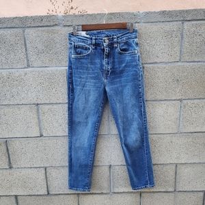 Marine layer vintage straight blue wash jeans womens size 27